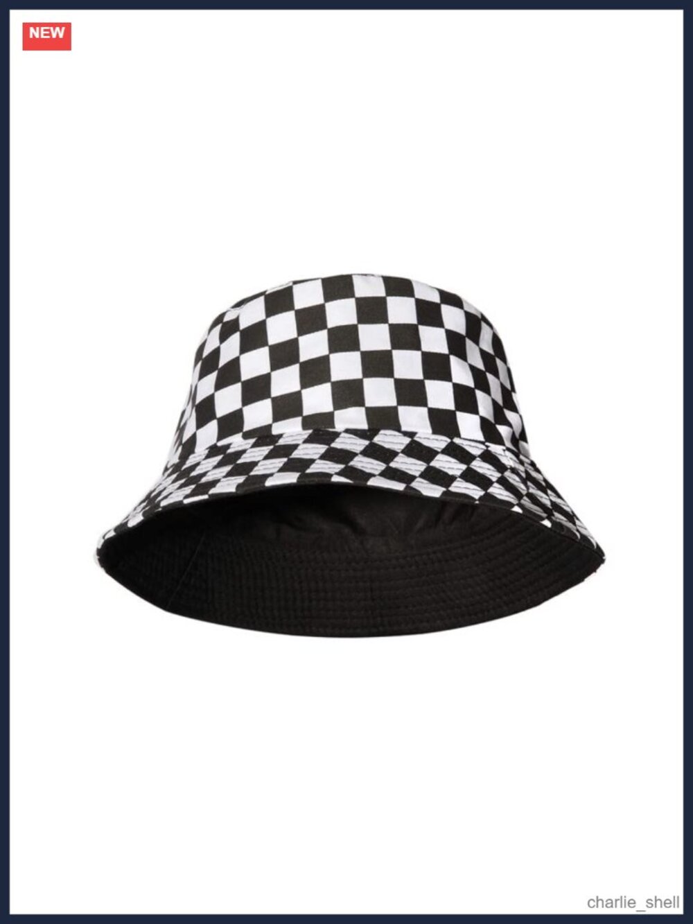 Reversible Cotton Bucket Hat Double-Side-Wear Unisex Packable Sun Fisherman